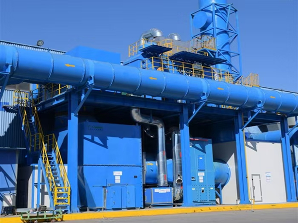 沸石轉(zhuǎn)輪吸附濃縮+CO催化燃燒設備運維