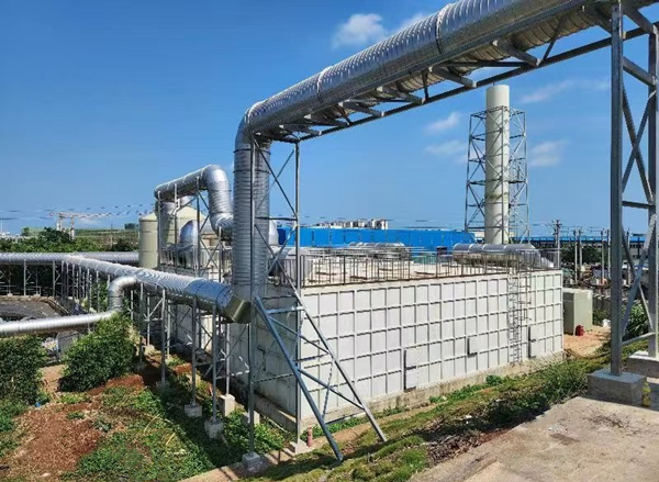 ?？陬伌簬X生活垃圾填埋場滲濾液處理廠除臭工程02